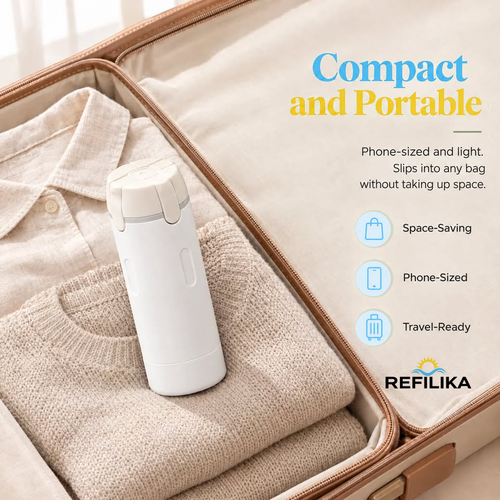 Refilika SunWave 4-in-1 Travel Dispenser