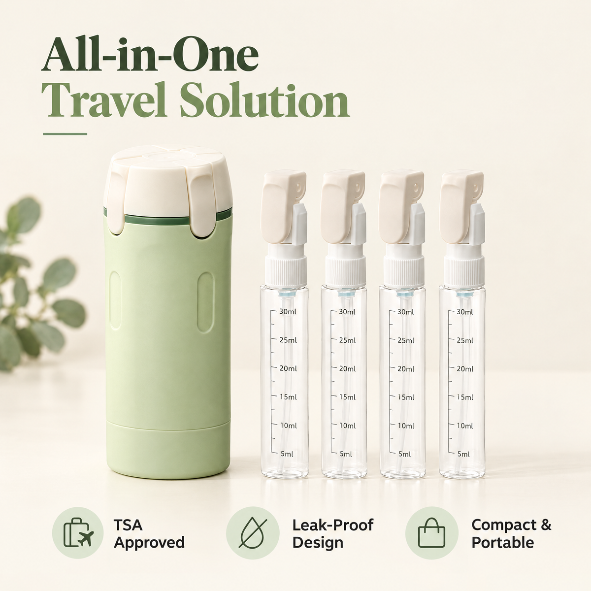 Mova TSA Travel Bottles Organizer - Image 1
